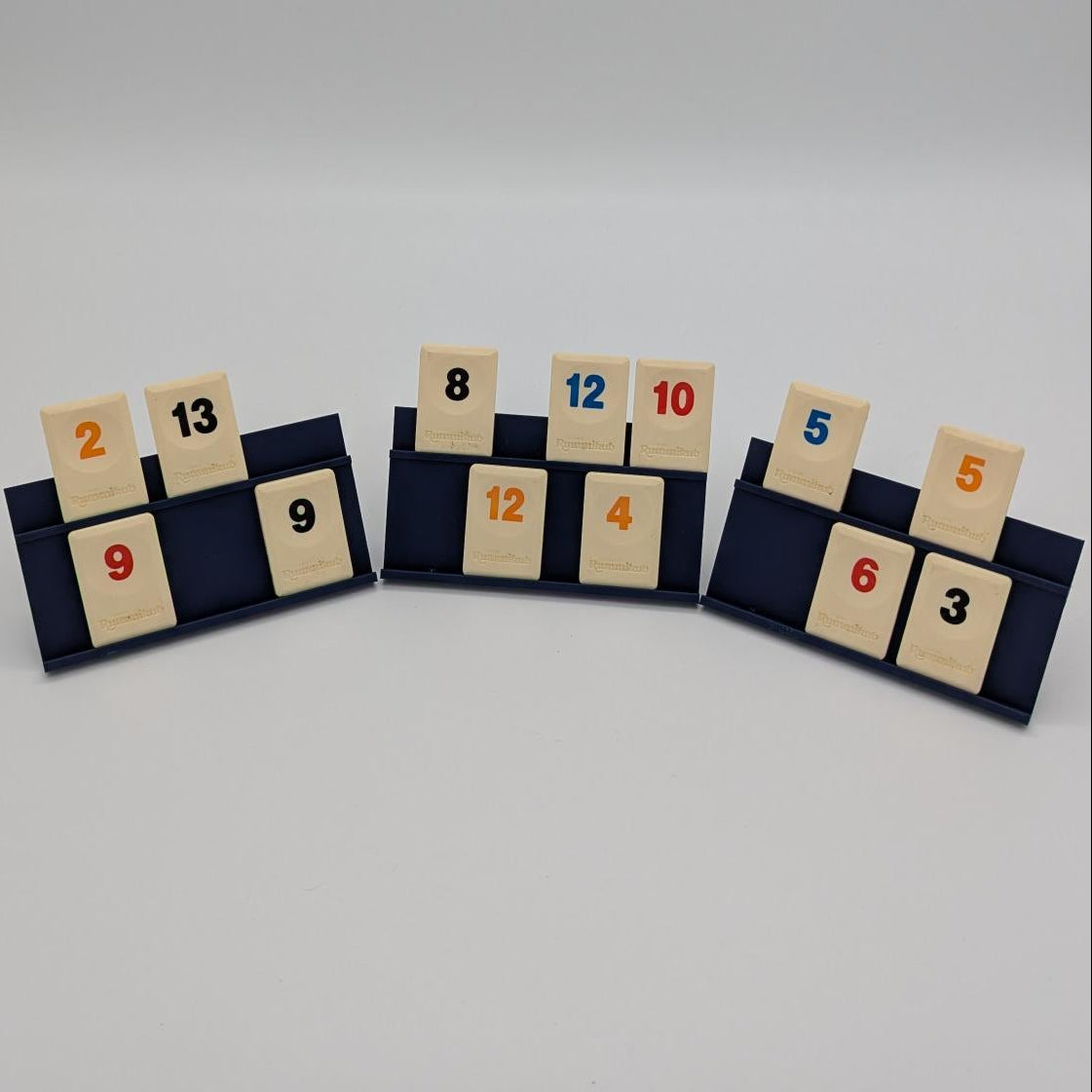 Tile holder for Rummikub travelcase